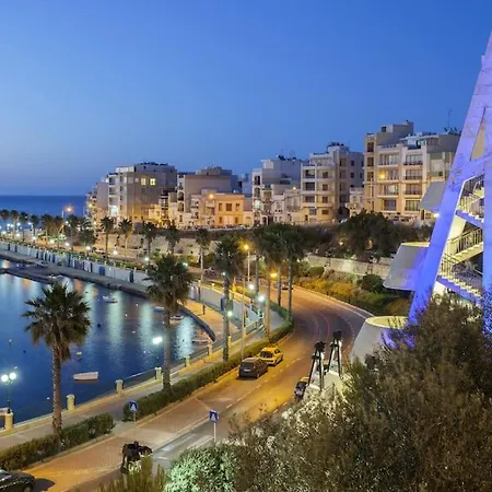 Apartment Luxury 2 Bedroom Penthouse - Pool - Close To Paceville San Ġiljan